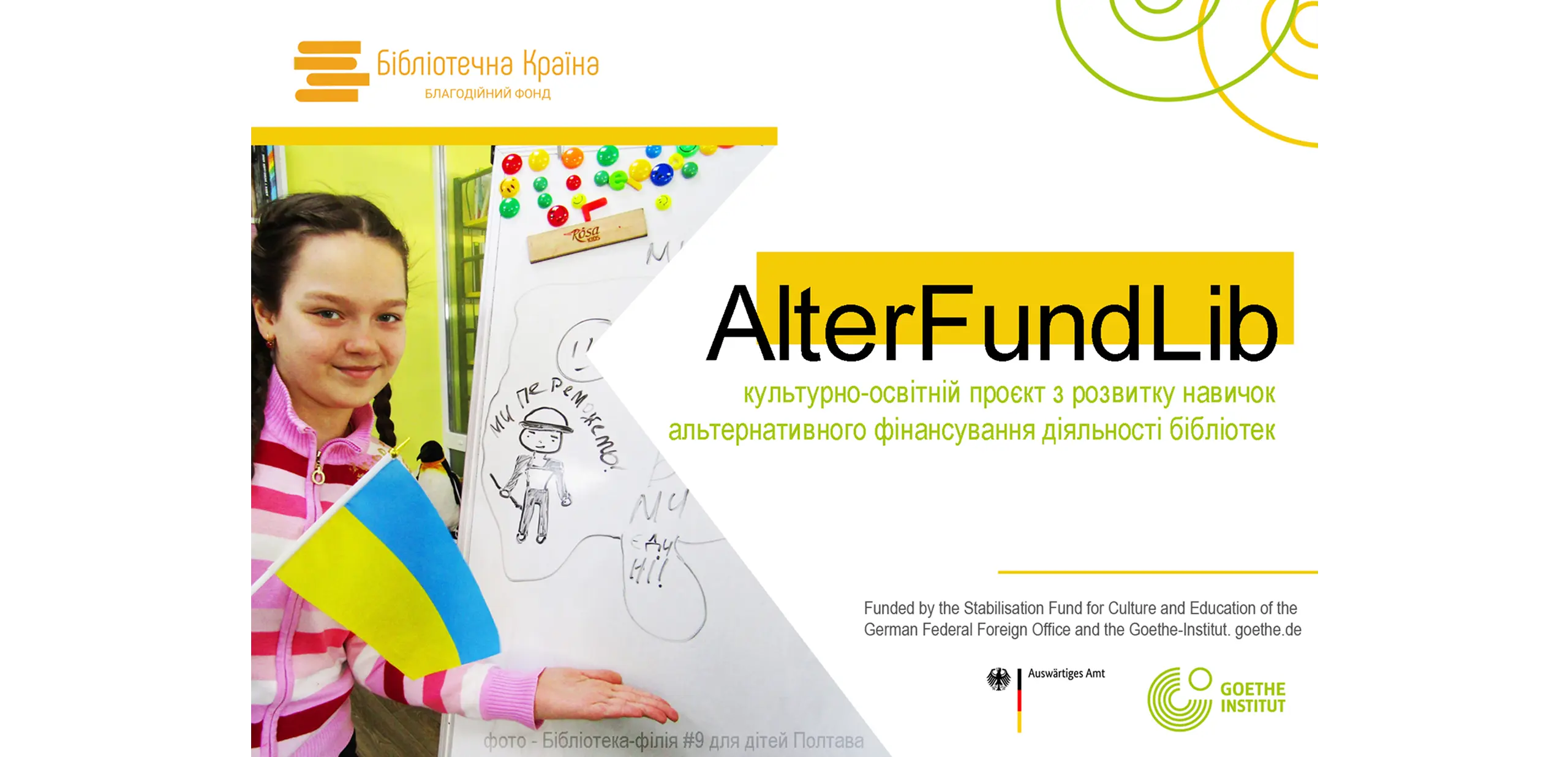 «AlterFundLib» – культурно-освітній проєкт з розвитку навичок альтернативного фінансування діяльності бібліотек